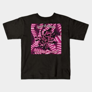 Igor & More Tarantula Liminal Spaces Pink Kids T-Shirt